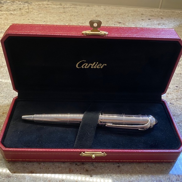 R DE CARTIER BALLPOINT PEN - Picture 1 of 10